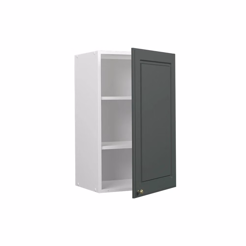 Mobile bagno Vicco Fame-Line verde-oro rustico, sospeso, L 45 cm x H 72 cm – 2