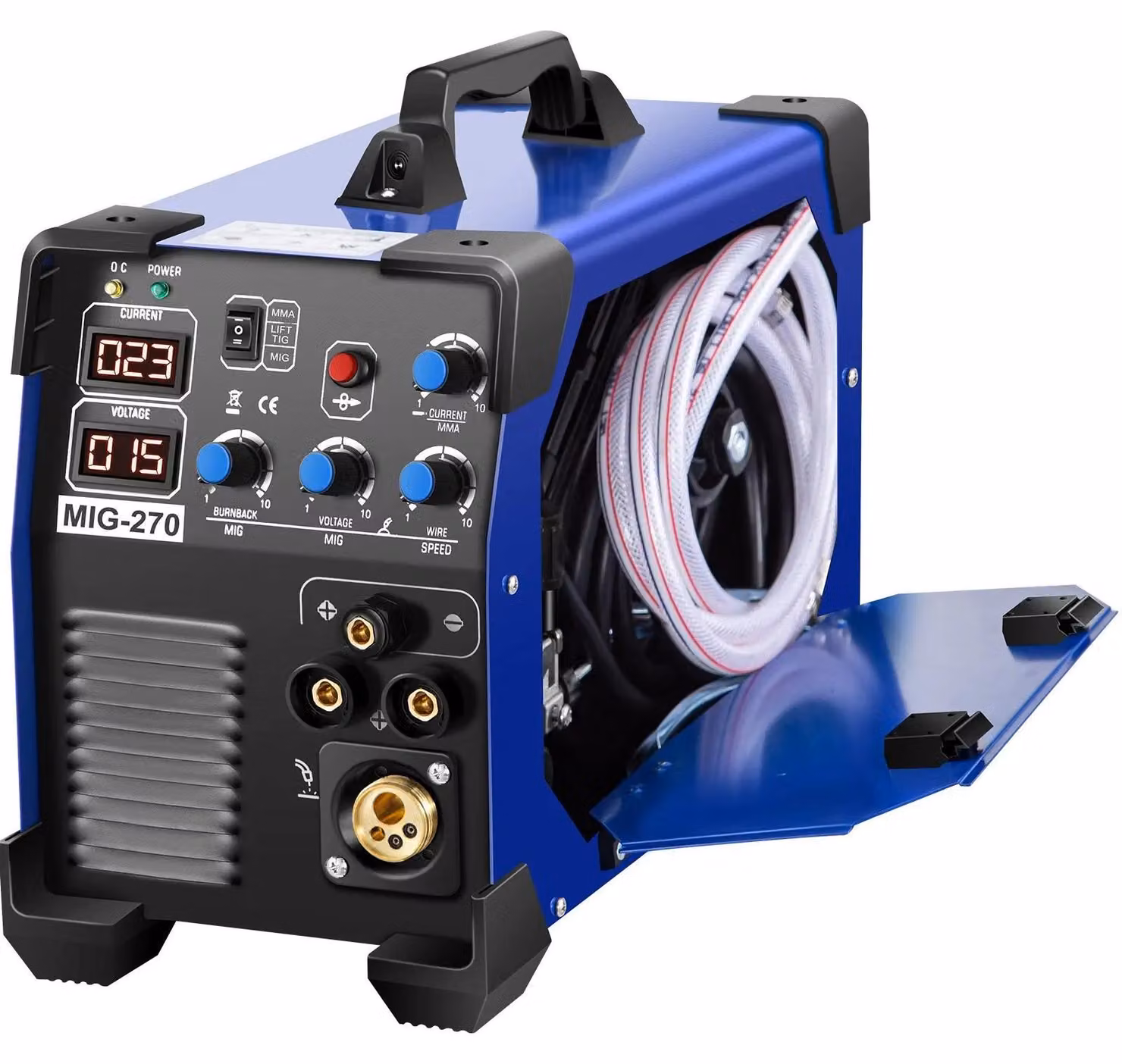 Saldatrice inverter multifunzione - 3 in 1 - 220V - MIG 160A - MMA TIG - Portatile - Adatta per acciaio e acciaio inossidabile
