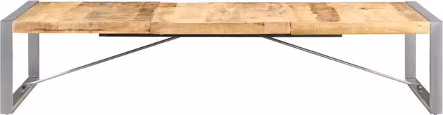 Tavolino da Salotto 180x90x40 cm in Legno di Mango Grezzo 321591