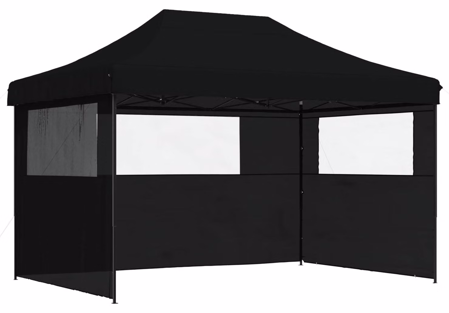 Tenda Party Nero 279 x 410 x 315 cm Tessuto Oxford