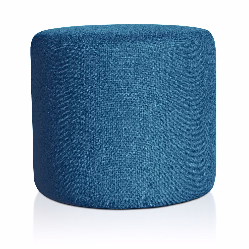 Pouf Ambra 50 cm Blu