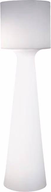Lampada da terra LED Grace Newgarden bianca con luce bianco freddo, Altezza: 170 cm