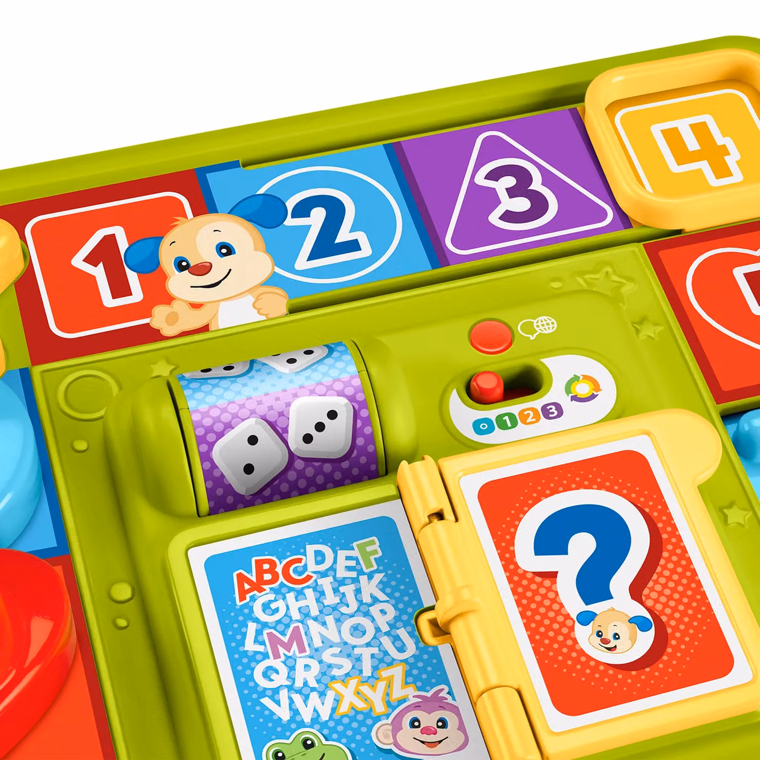 Fisher-Price Tavola Attività Cagnolino Laugh & Learn Multicolore con Luci e Suoni per lo Sviluppo Cognitivo e Motorio – 4