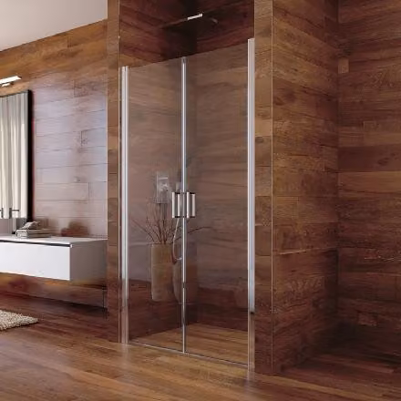 Mereo Lima - Porta doccia 1200x1900 mm, cromo/vetro trasparente CK80553K