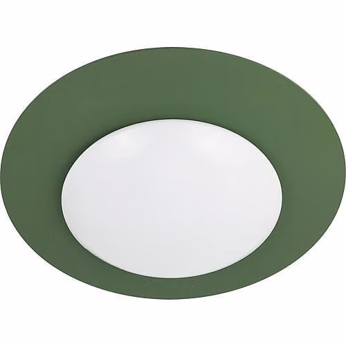 Ciotola da soffitto Saturn, verde salvia
