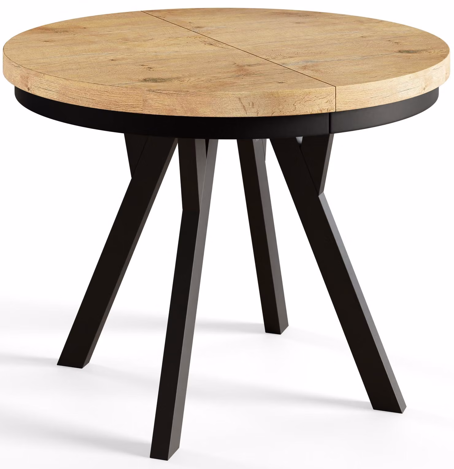 Alpi Moebel, Tavolo da Pranzo Evo, Tavolo per Mangiare Allungabile, Diametro da 120 - 220 cm, Lancelot