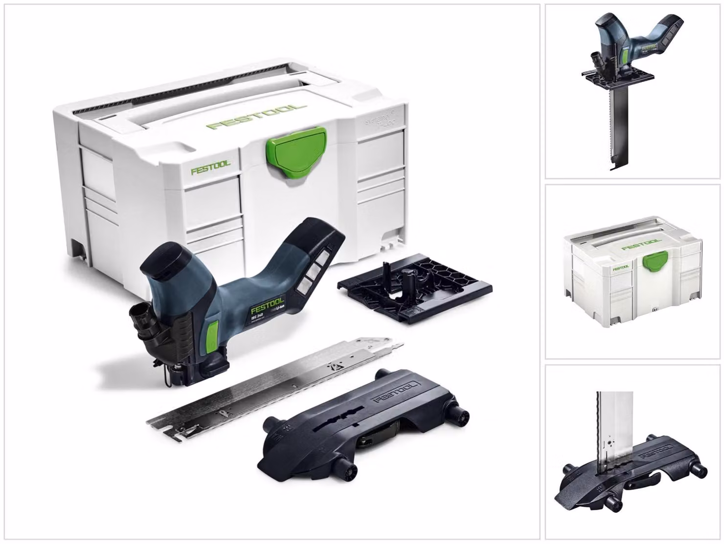 Festool ISC 240 Li Sega a batteria per materiali isolanti 18V in valigetta Systainer - senza batteria, senza caricabatterie