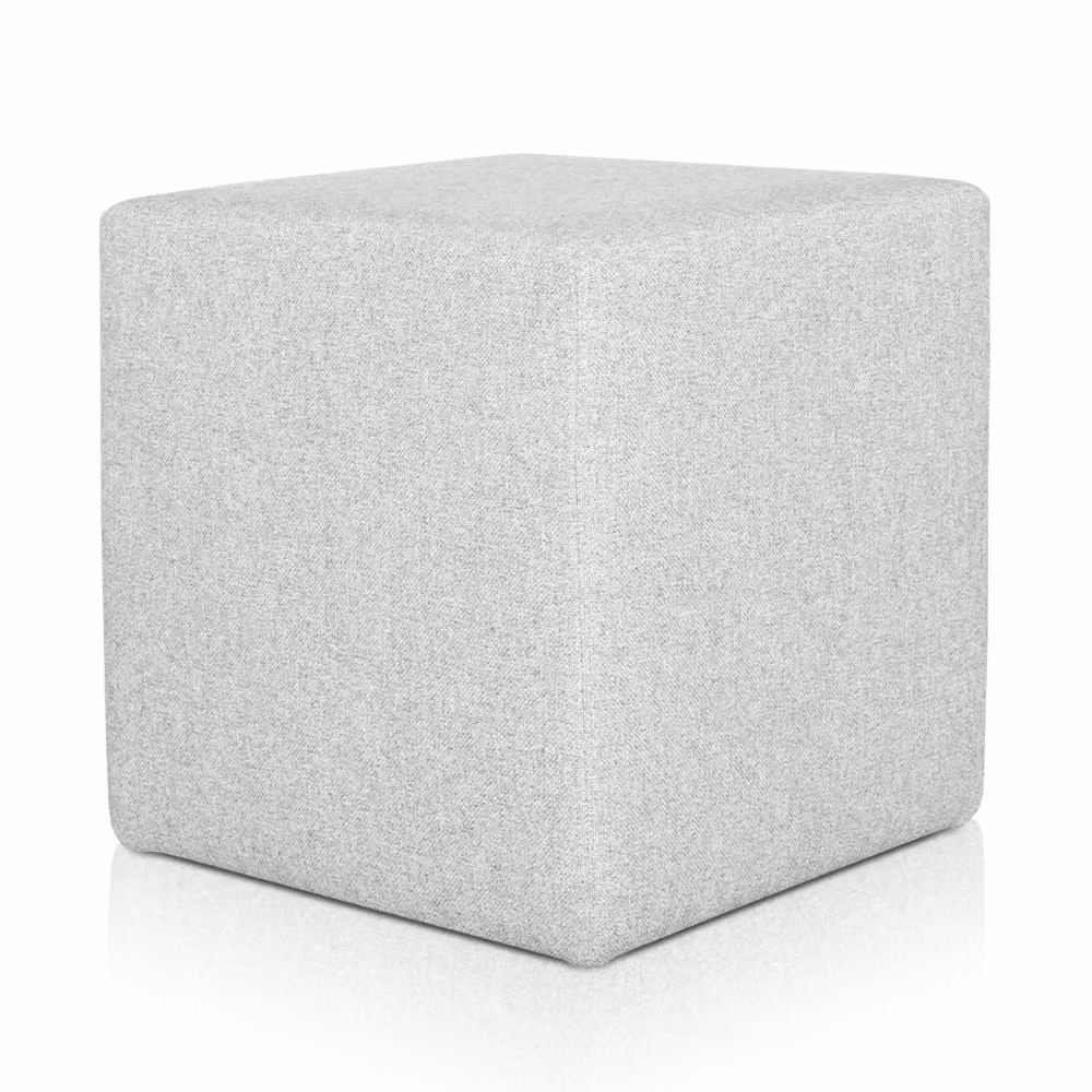 Pouf Rubino 43 X 43 cm Grigio