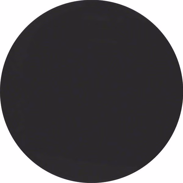 Berker 85141131 Pulsante singolo nero lucido Berker R.1/R.3