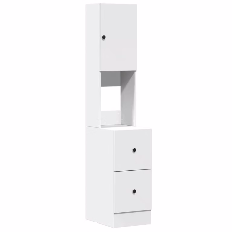 Mobile da Cucina Bianco 35x50x180 cm in Truciolato