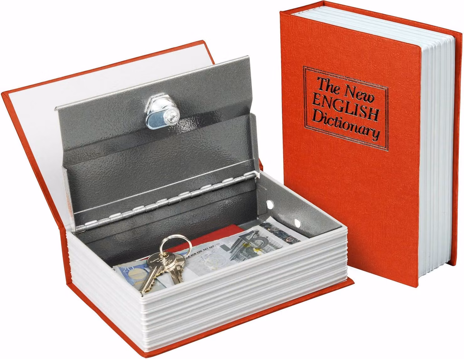 Armadio di sicurezza EXTOL CRAFT - libro, 180×115×54 mm