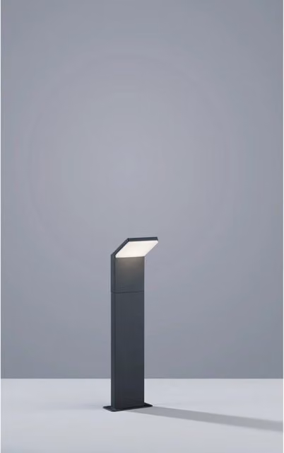 Paletto Moderno da Giardino Pearl Led IP54 Antracite H50 cm Trio Lighting