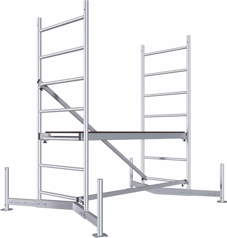 KRAUSE ClimTec Alu-ArbeitsGerüst Grundgerüst 3m