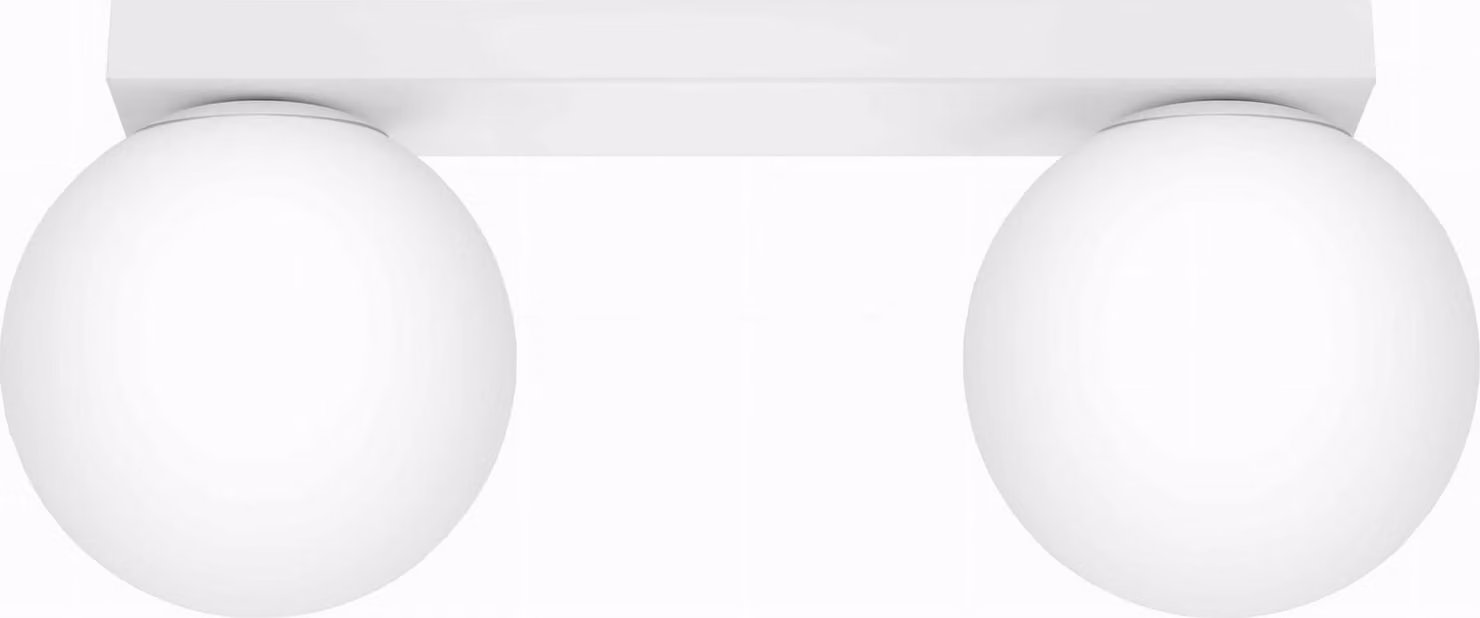 Lampada da soffitto YOLI 2 bianco 2xG9 8W acciaio/vetro 14.5x12x34.5cm Sollux Lighting