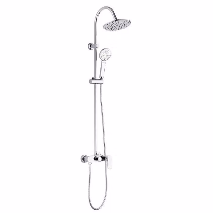 ROUSSEAU Shower column with Dakota mechanical mixer tap