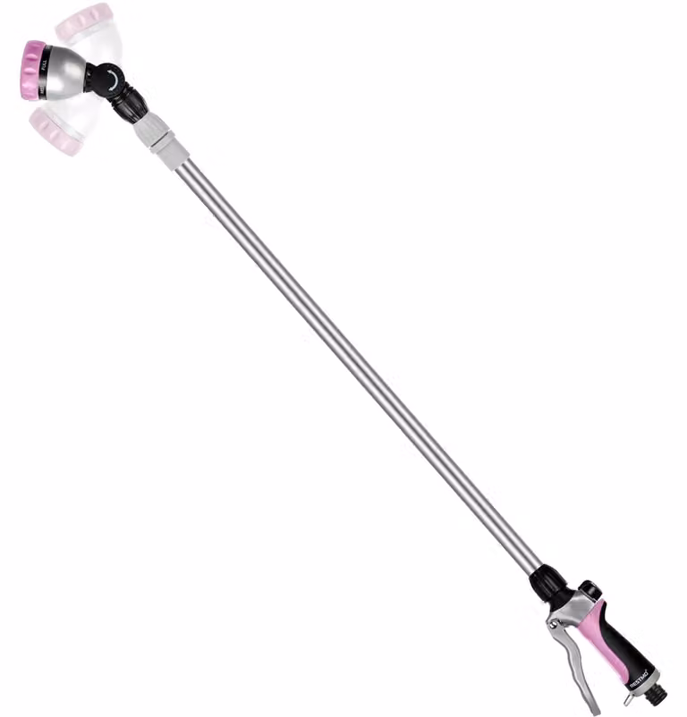 Solidchoice - Bastone telescopico per colata con testa girevole a 180° e controllo del flusso