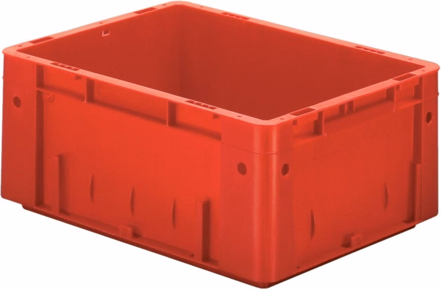 LA-KA-PE Contenitore da trasporto impilabile L400xL300xH175mm - VTK 400/175-0 GRIGIO