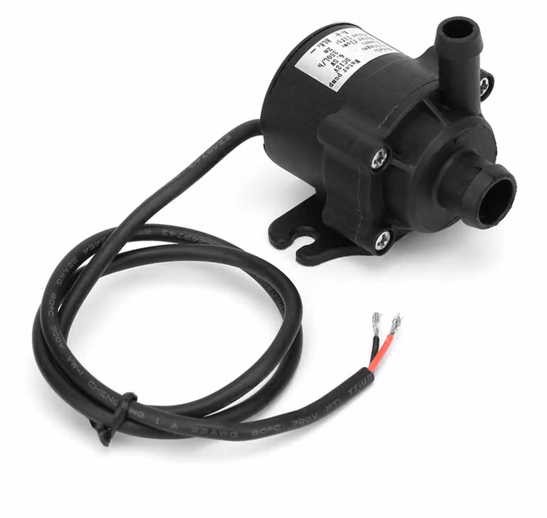 Pompe sommergibili, pompa per acqua a 12V DC, 6,5W, in plastica, portata 350 l/h, per il pompaggio
