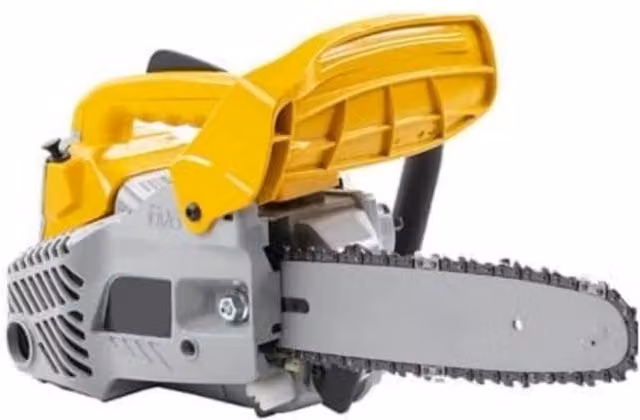 Motosega per potatura a scoppio Alpin da 25cc gialla con catena 3/8"