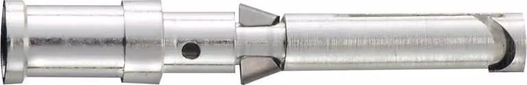 HARTING D-Goldtec Contatto a crimpare Perno di contatto (M) 0,14 mm² - 0,37 mm² AWG26 - AWG22 oro, 1 pezzo Materiale Lega di rame