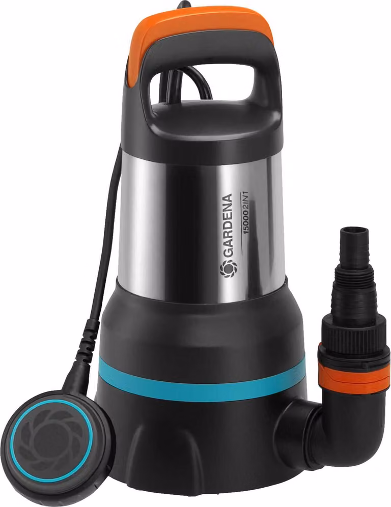 Gardena Pompa sommersa 2 in 1 per acqua pulita e sporca 15000 GARDENA 9048-20