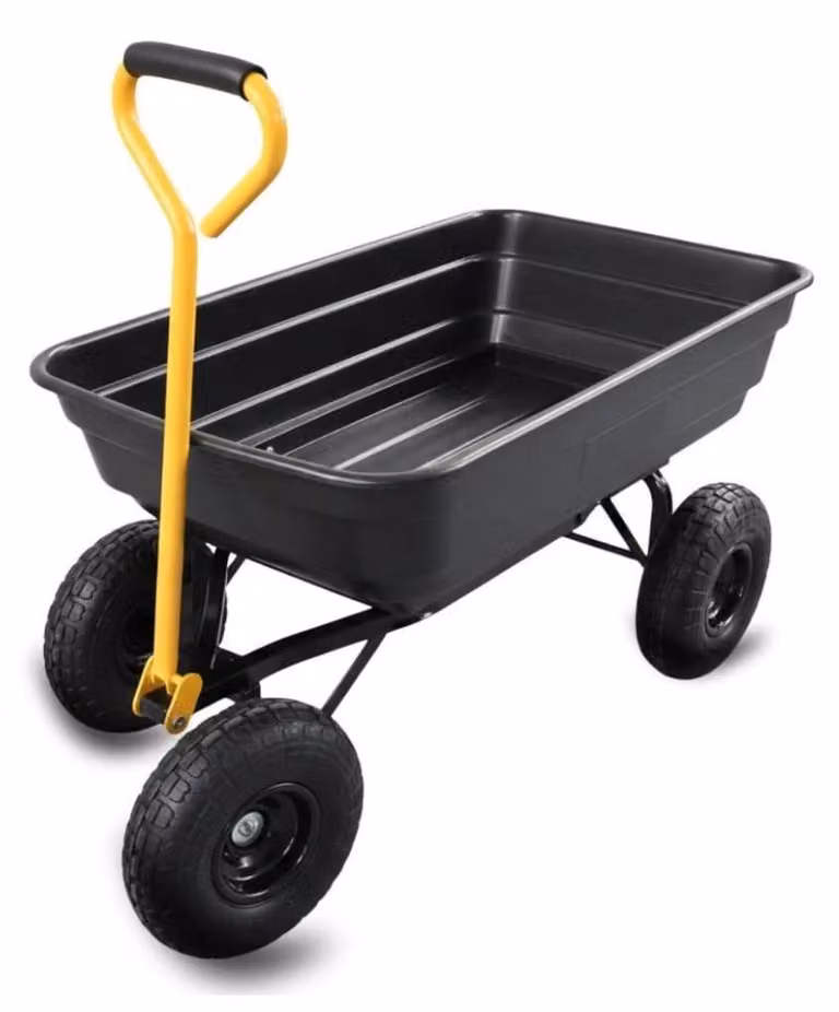 Carrello da giardino pieghevole Bolderkar, con una capacità di carico di 180 kg, multifunzionale, ideale per giardinaggio e campeggio