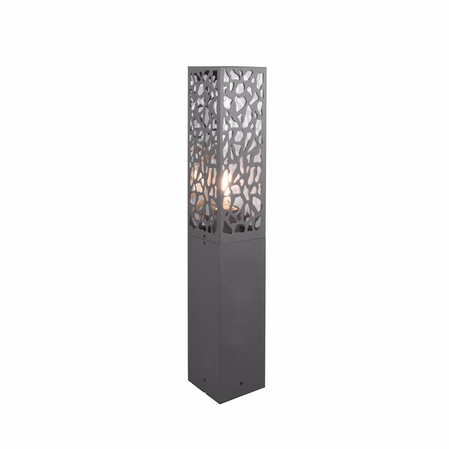 Paletto luminoso da giardino LED Trio Leuchten Cooper, colore nero o grigio, Altezza: 60 cm – 2