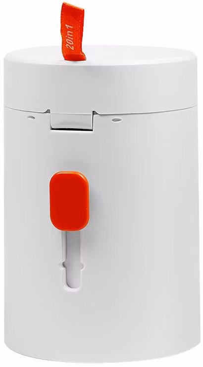 LogiLink RP0025 Set di pulizia LogiLink 20 in 1, 21 pezzi, bianco