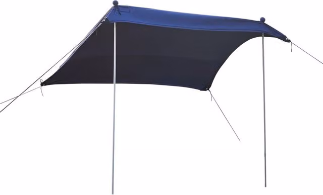 Tenda da spiaggia 270 x 270 x 210 cm blu 03_0011116