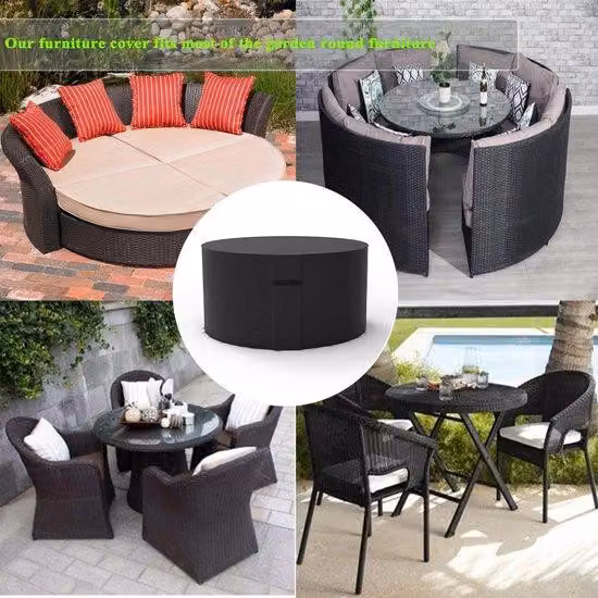 Telone impermeabile nero 135x80 cm in tessuto Oxford 420D