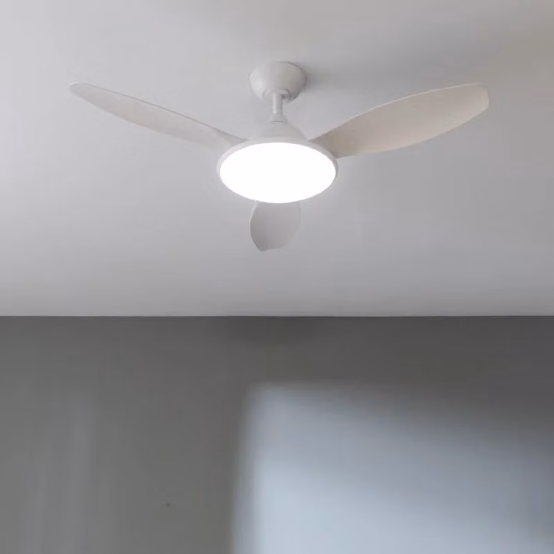 Ventilatore da soffitto Cecotec EnergySilence 4800 Light White con telecomando e luce, colore bianco – 2
