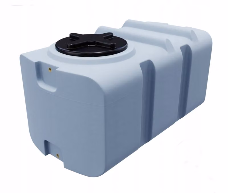Serbatoio in plastica da 400 l per acqua piovana, fossa settica 127 x 67 x 63 cm