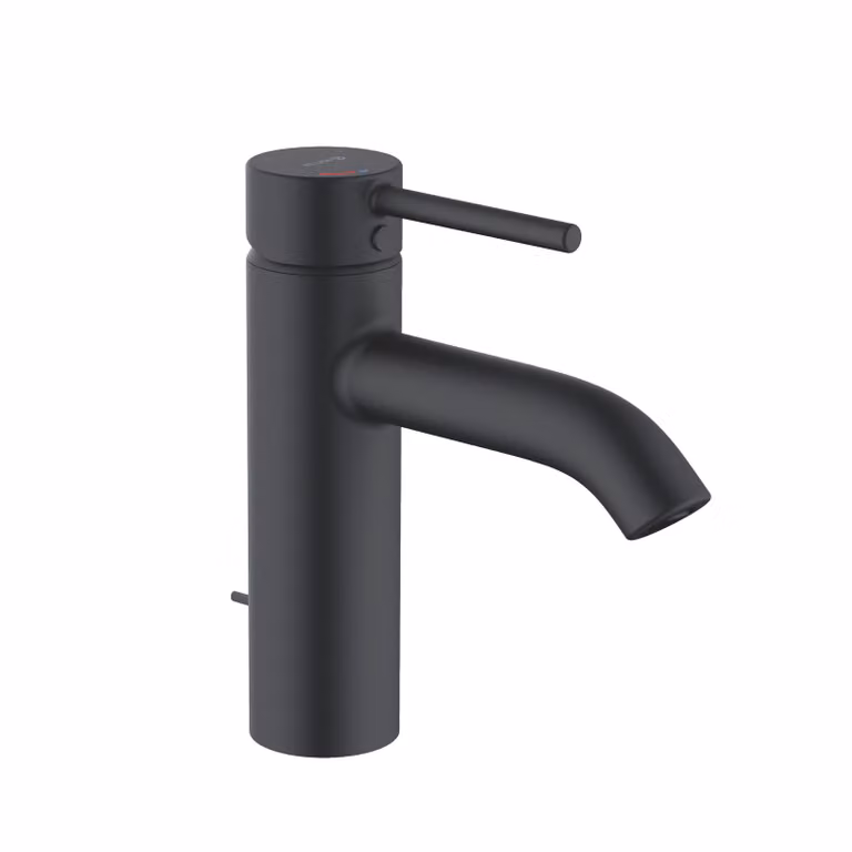KLUDI BOZZ Mitigeur monocommandé pour lavabo, hauteur d'écoulement 100mm, EcoPlus, 382933976, 382933976
