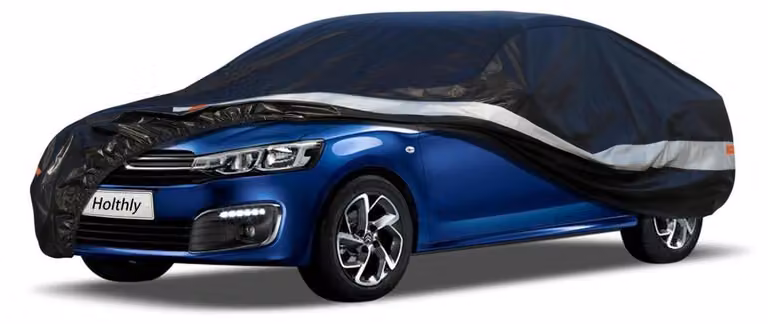 Copertura per auto, 10 strati, impermeabile e traspirante, per Citroen C-Elysee (2002-2023), colore nero