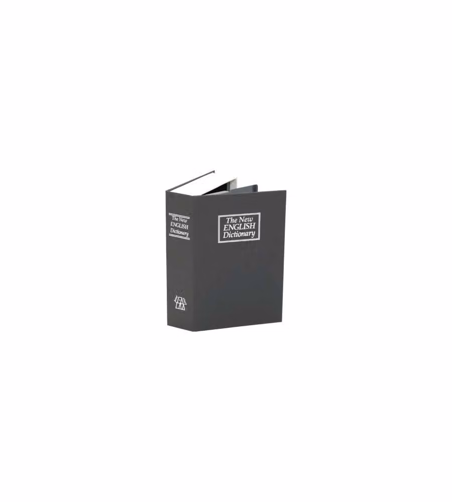 Portavalori Finto Libro