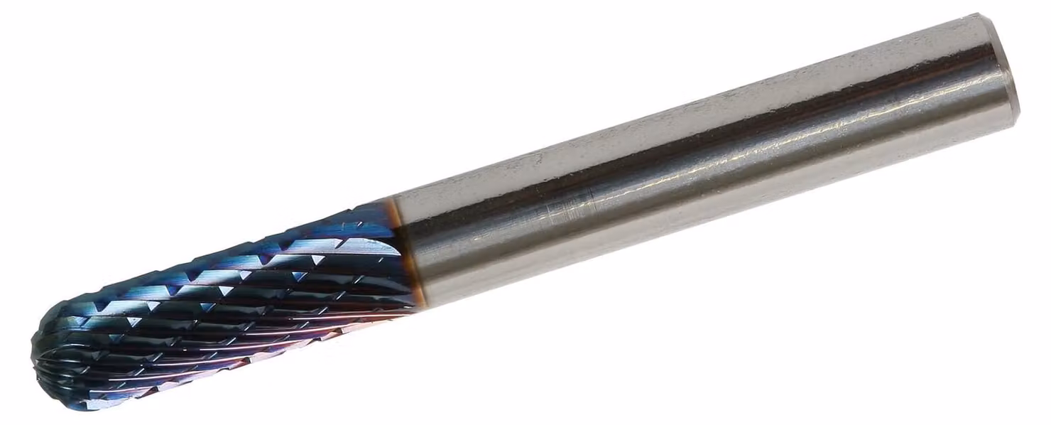 Fresa a tazza - 6 mm x 50 mm - Metallo duro - Lavorazione dei metalli - Cilindrica - Fresa di precisione