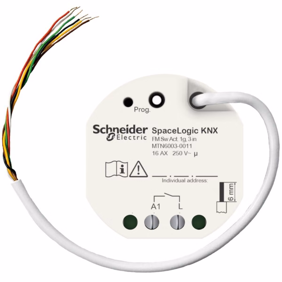 Attuatore di commutazione Schneider Electric SpaceLogic KNX MTN6003-0011