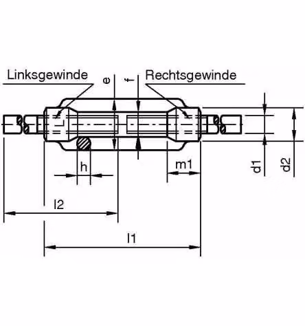 Chiusura a molla, modello HK/OE, zincata, 6x100 mm