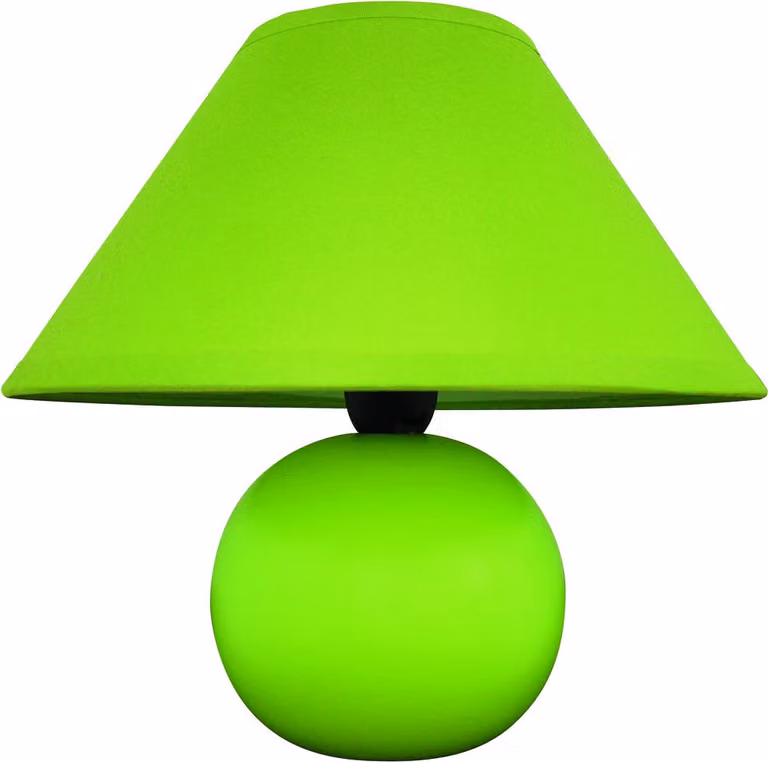 Luce notturna per camera da letto verde E14 Ariel 4907 Rabalux