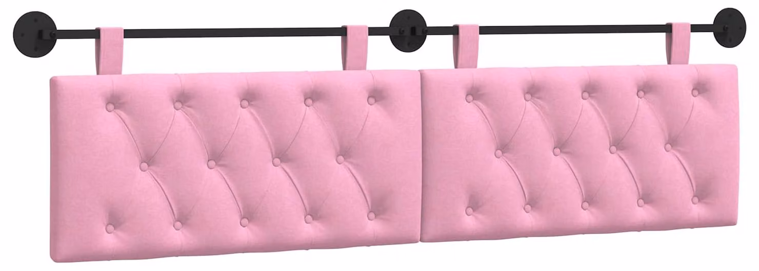 Testiera sospesa Rosa Tessuto