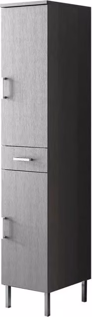 Colonna per il bagno h 180 cm della serie Venice in legno