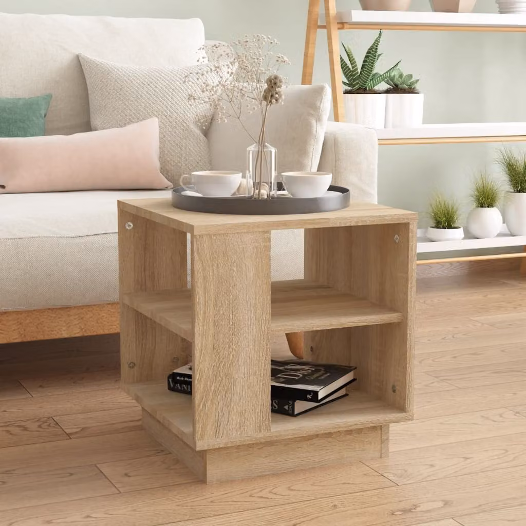 Maison Exclusive - Tavolino Sonoma in rovere 40x40x43 cm Materiale ligneo