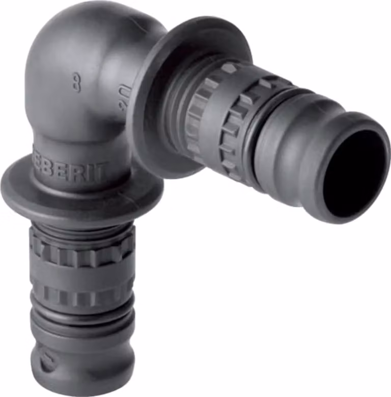 Geberit GE Mepla Negozio, PVDF, 90 Gr., d32mm, 1 pezzo.