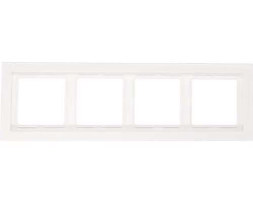 Jung LSD 984 WW Cornice di copertura a 4 canali bianco alpino lucido LS-990