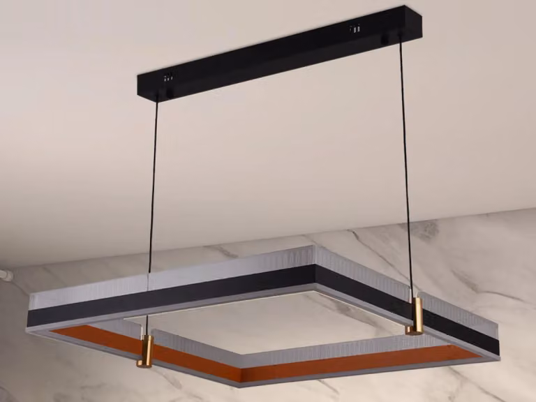 Lampada a sospensione LED con telecomando, 100W - J4336/B