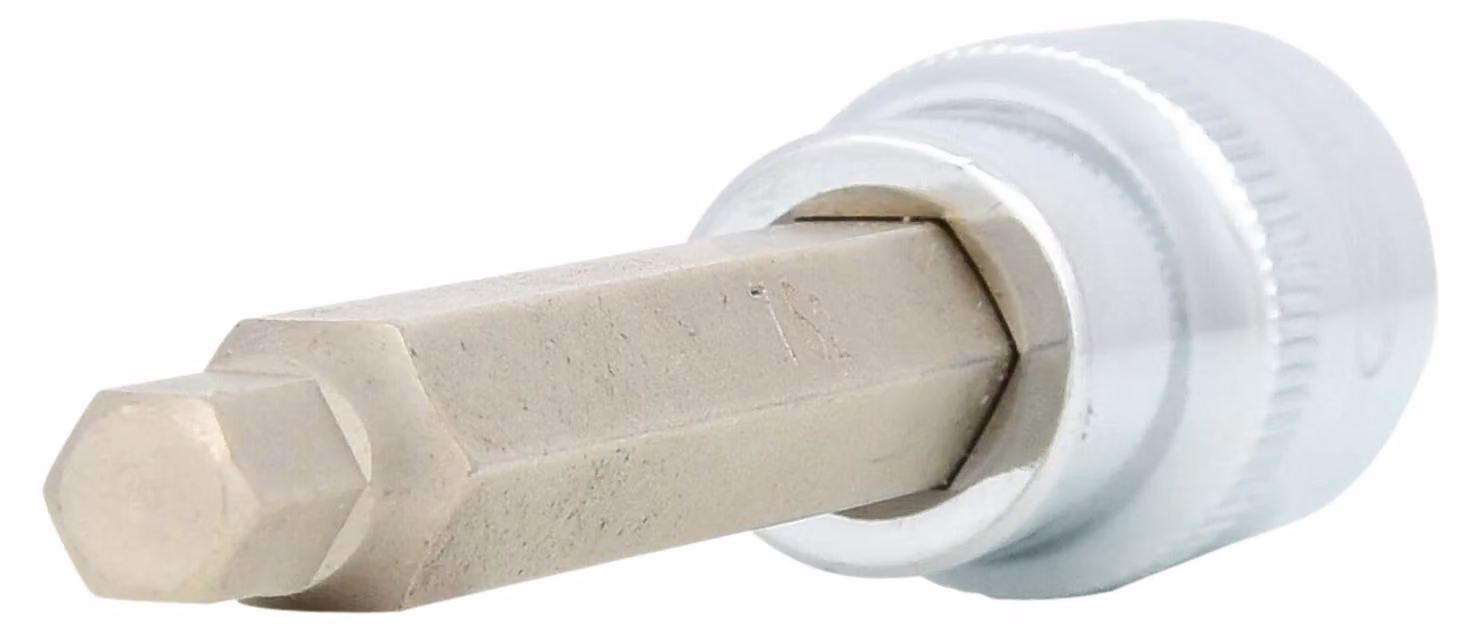 KS TOOLS 1/2" CHROMEplus bit socket esagono lungo 7 mm - 918.1657