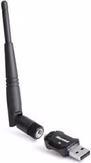 Adattatore Wi-Fi Dual Band Hamlet AC600 HNW600ACU Nero
