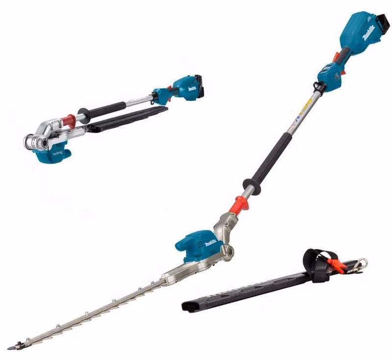 Tagliasiepi – Tagliaerba – Forbice da giardino – Tagliasiepi elettrico – Albero telescopico – Lama da 50 cm – Batteria da 18V