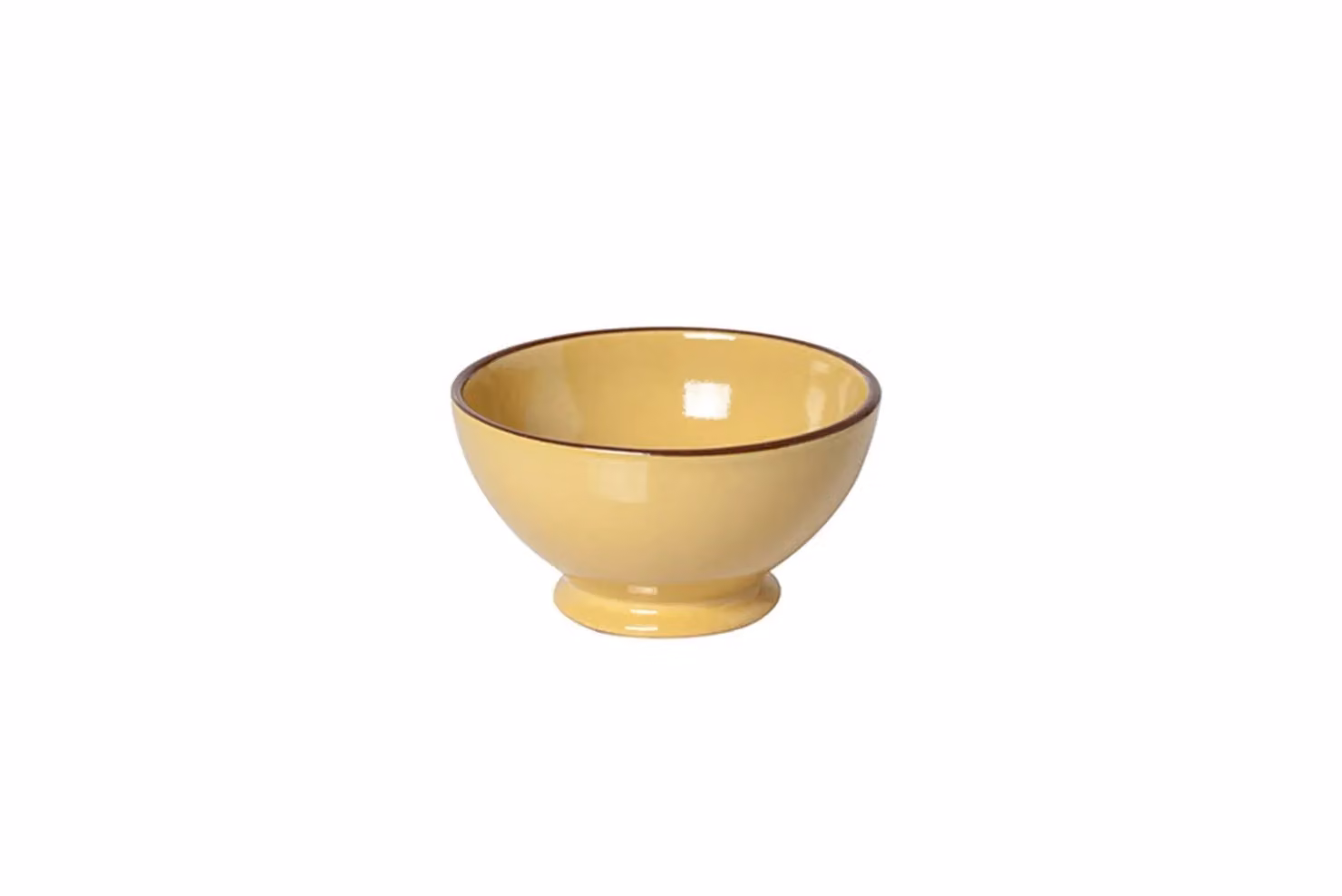 Bacinella in terracotta colore giallo 6 pezzi
