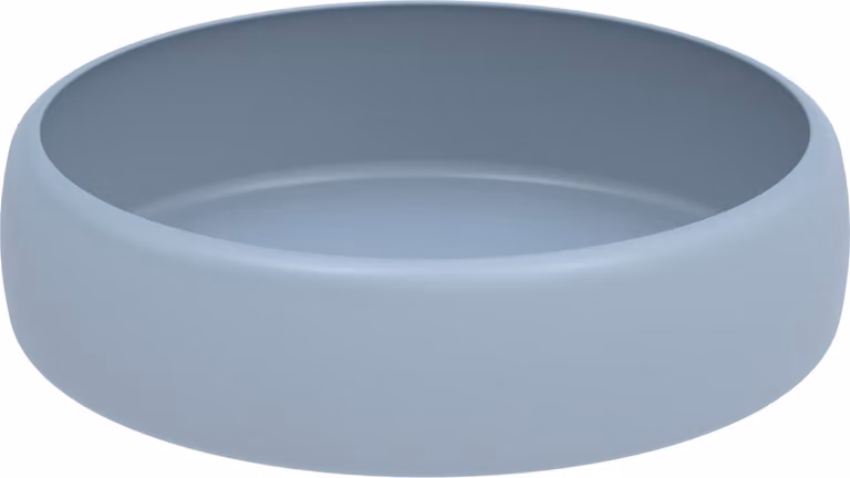 BetteCurve Coupe pour lavabos, ronde, sans trop-plein, 420x420x115mm, A245-418, A245-418